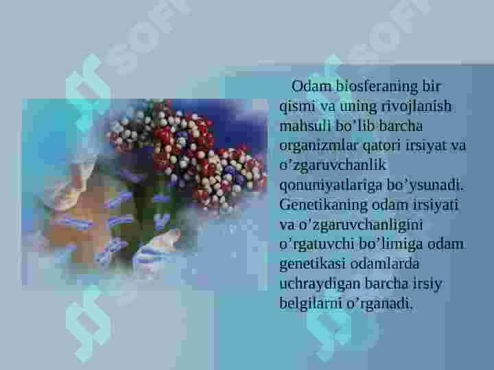 Odam genetikasi 2