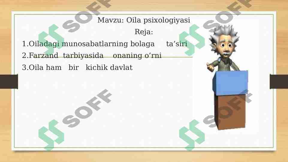 Oila psixologiyasi 1