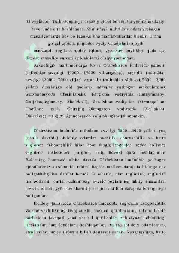 Ona yurtim tabiati 2
