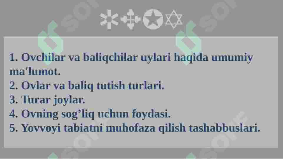 Ovchilar uyi 2