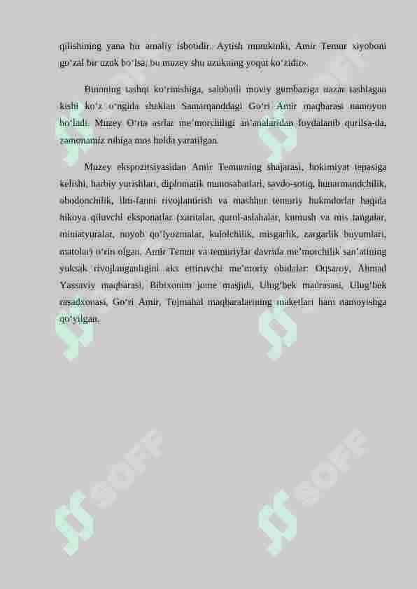 O`zbekiston muzeylari 8
