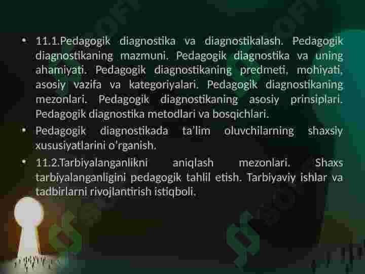 PEDAGOGIK DIAGNOSTIKA 2