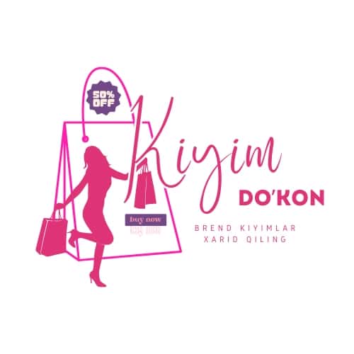 Kiyim do'kon uchun logotip 1