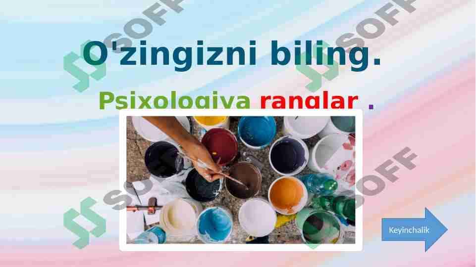 Psixologiya ranglar