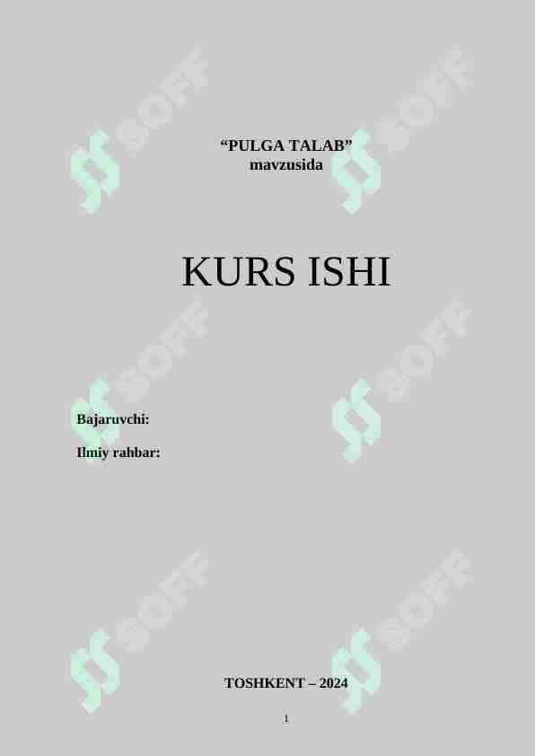 Pulga talab 1