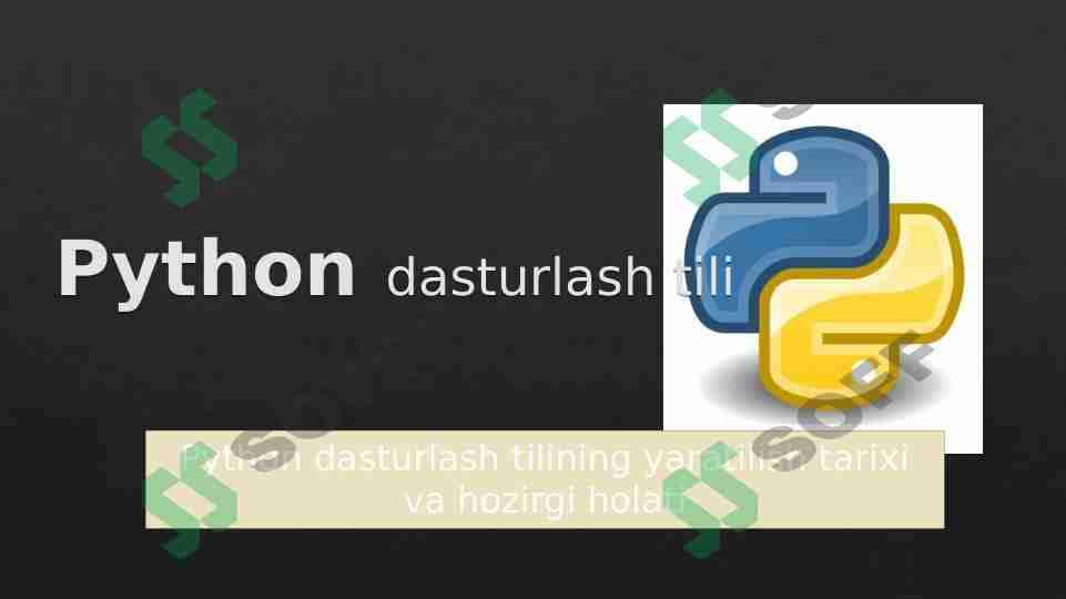 Python
