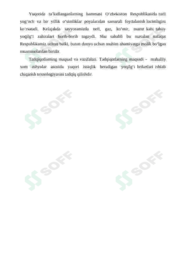 Laboratoriya sharoitida briket yoqilg‘isini tayyorlovchi qurilma yasash 7