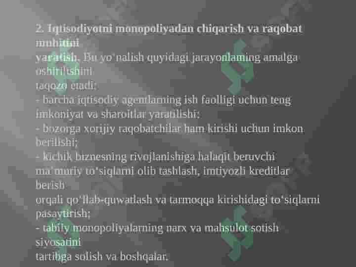 Bozor iqtisodiyoti 8