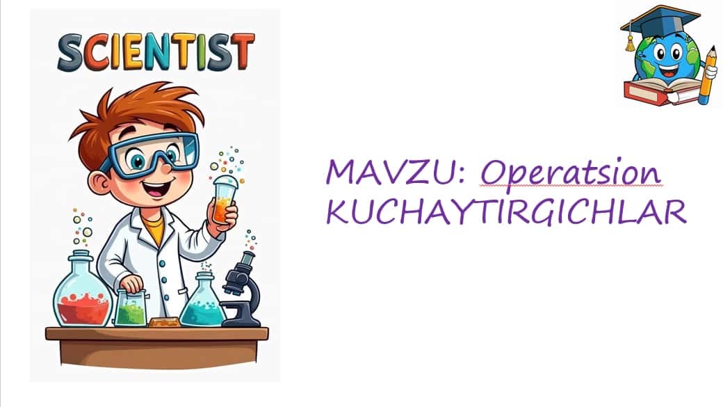 Operatsion KUCHAYTIRGICHLAR 1