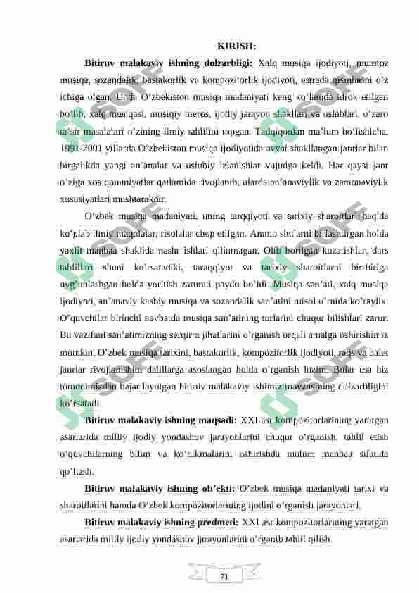 XXI  ASR  O’ZBEK  KOMPOZITORLARINING  YARATGAN ASARLARIDA  MILLIY  IJODIY  YONDASHUVLAR 3