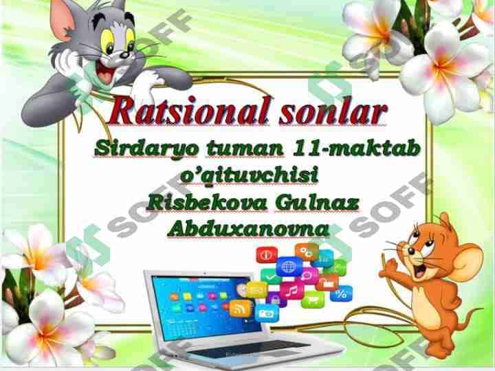 ratsional sonlar 1