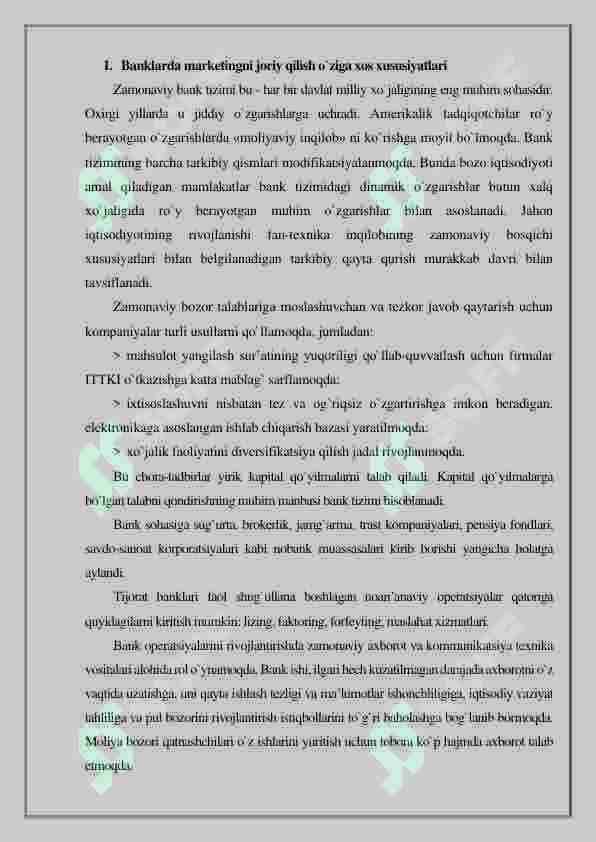BANK MARKETINGI 4