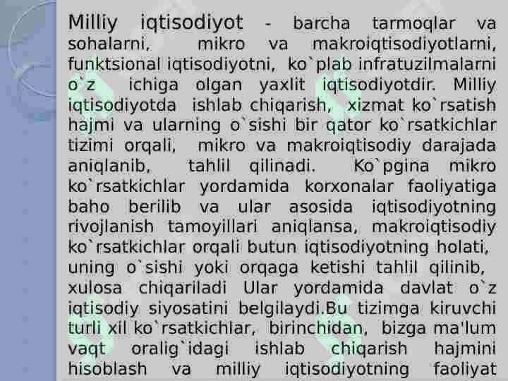 Milliy mahsulot (YaMM)ni ko’paytirish omillari va yo’llari 2