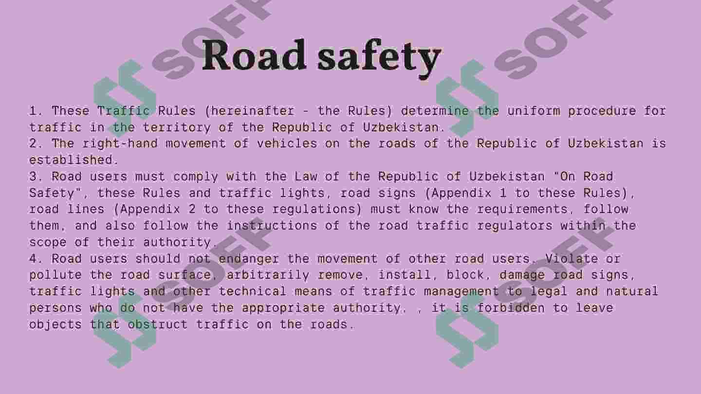Road safety 4