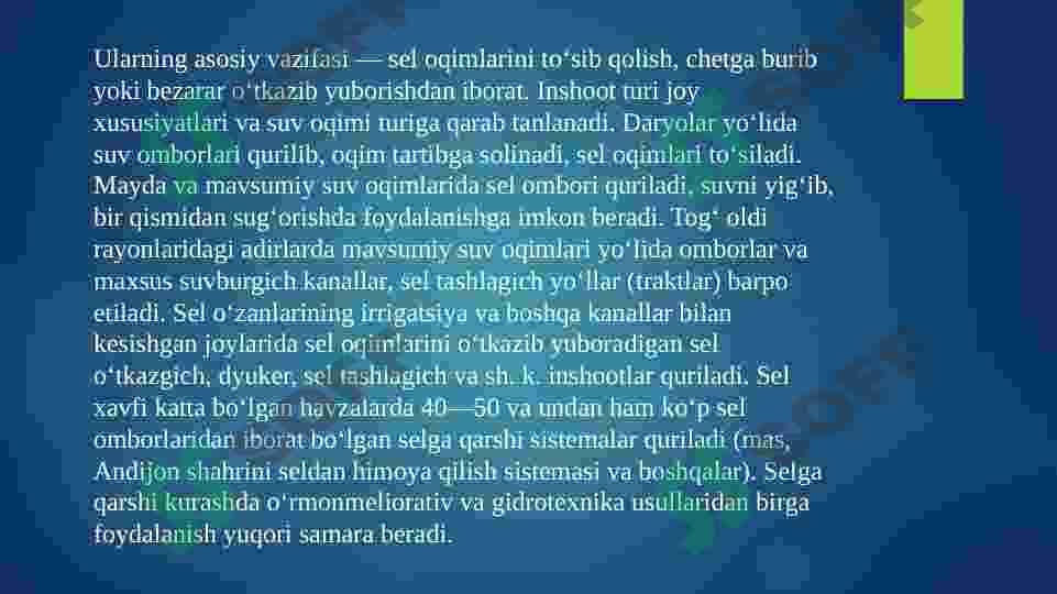 SELXONA VA SELSUVOMBORLARI 3