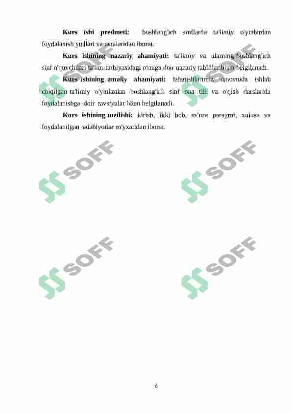 ONA TILI DARSLARIDA SO`Z TURKUMLARINI O`TISH USULLARI 6