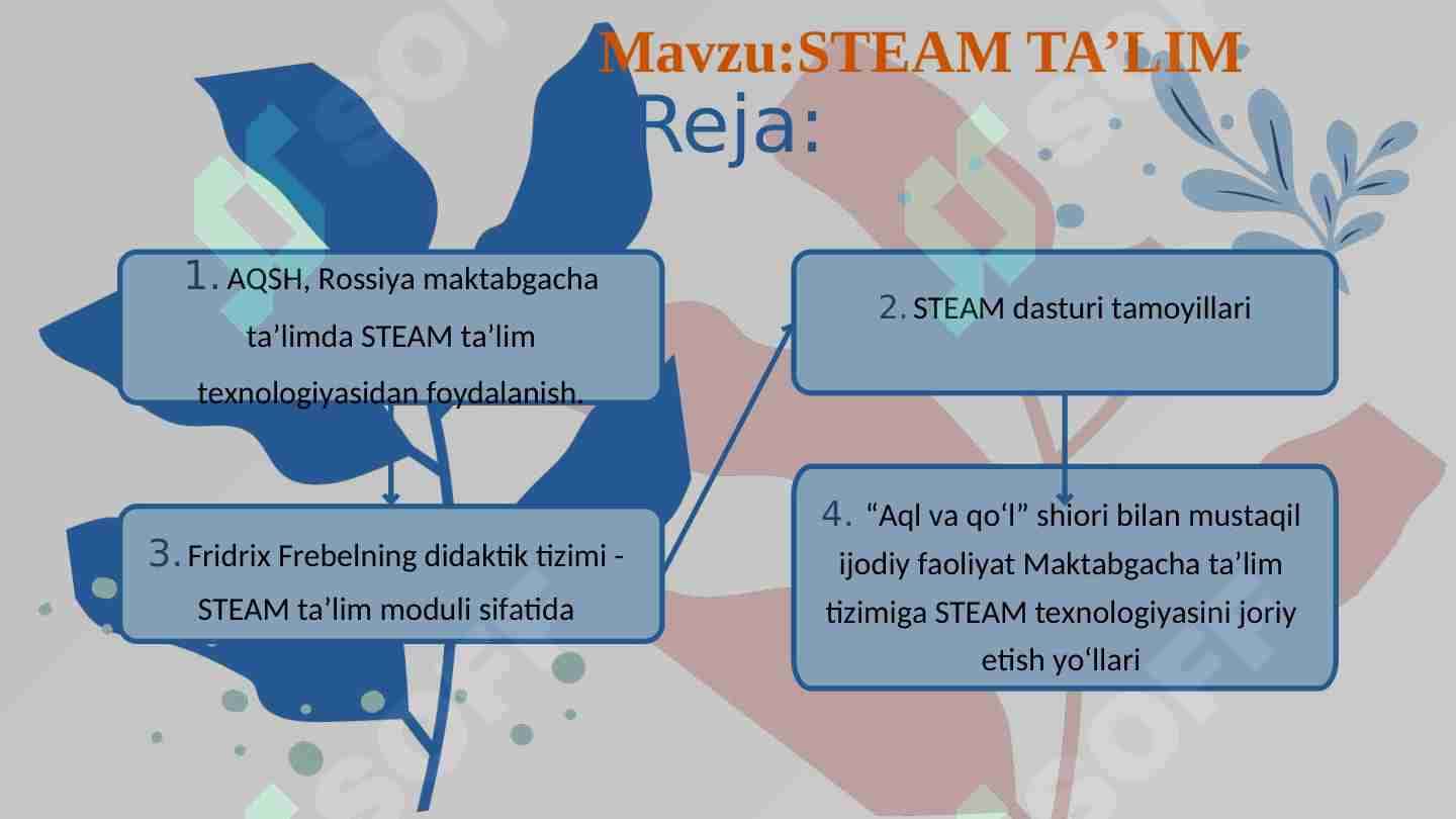 Steam ta'lim 1