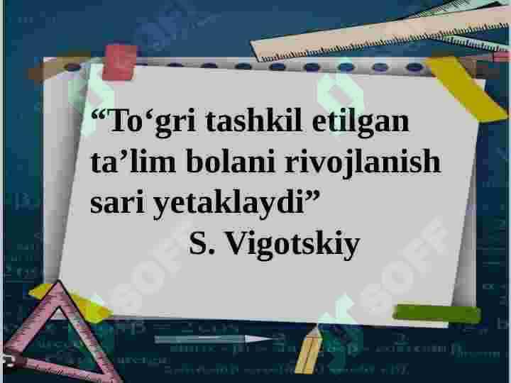 STEAM taʼlimining ananaviy taʼlimning fatqlari 2