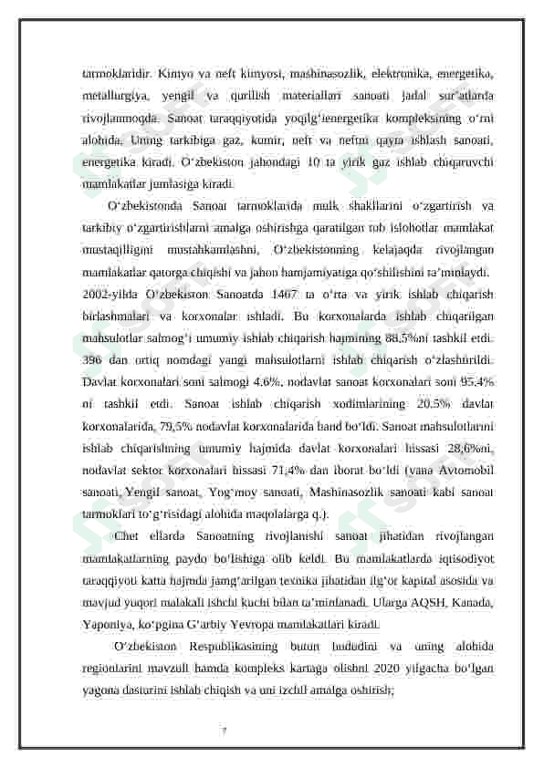 Sanoat xaritalari 8
