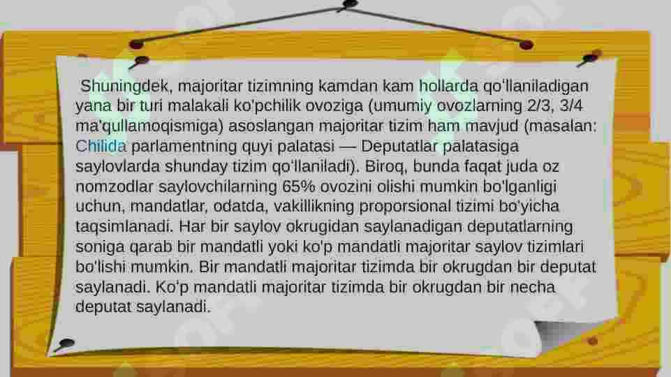 Saylov tizimi 5