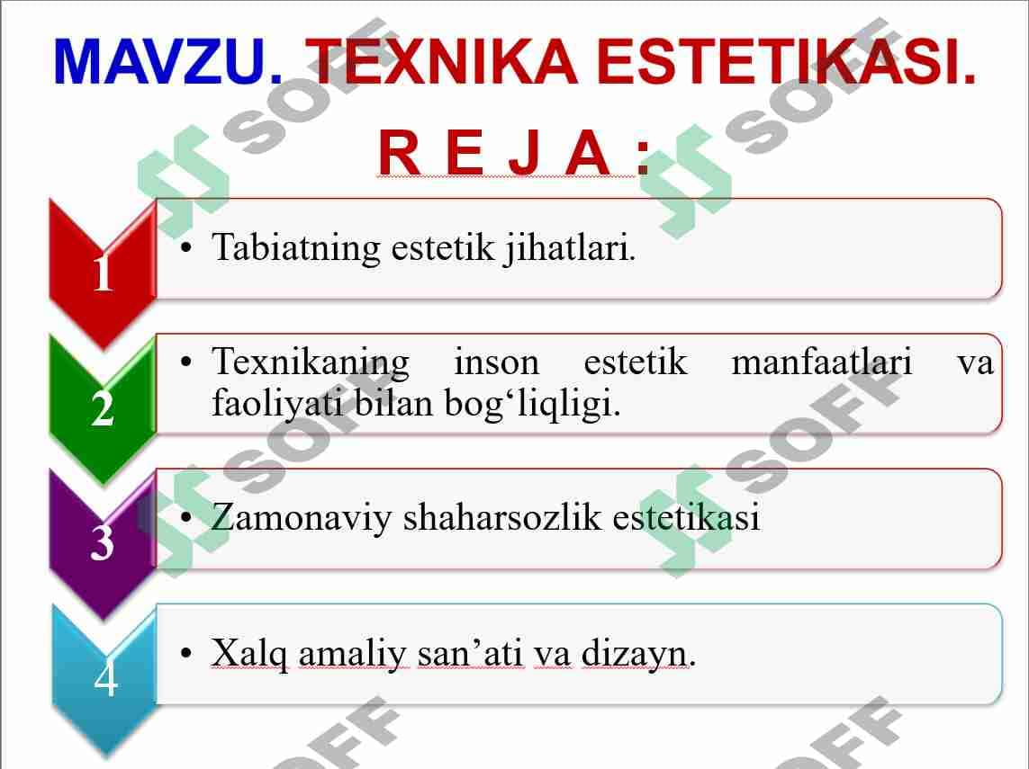 Texnika estetikasi 1
