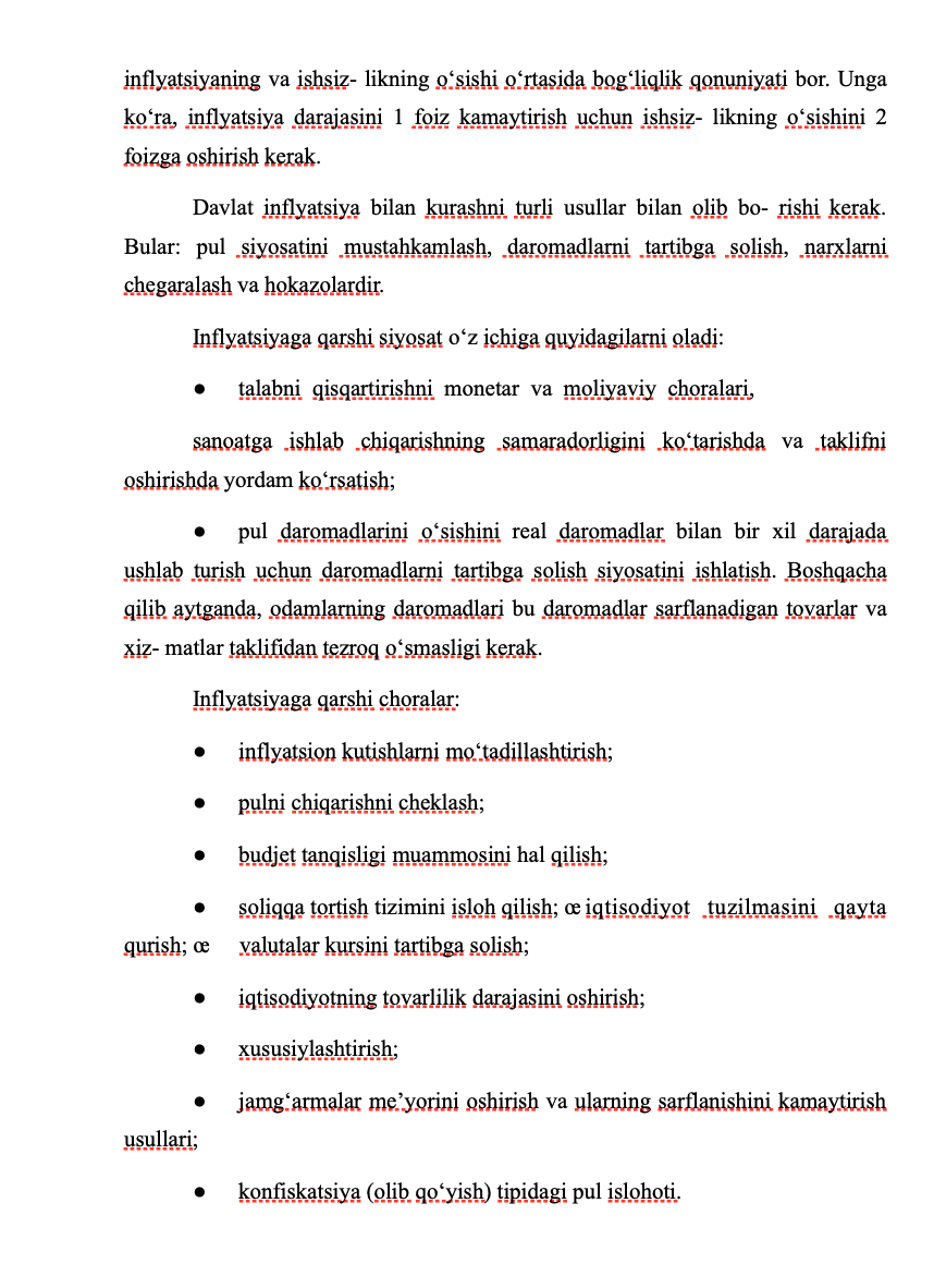 Inflyatsiya, uning o‘lchamlari va namoyon bo‘lish shakllari 3