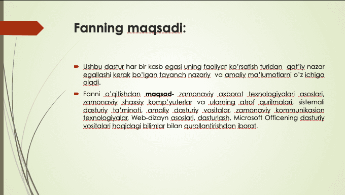 Axborot texnologiyalarida musiqani matematik modellashtirish fani 2