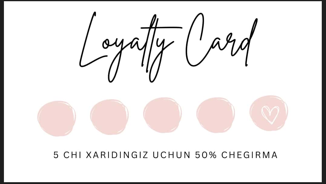 loyalty card 1