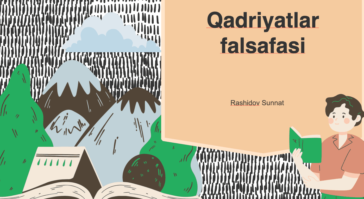 Qadriyatlar Falsafasi 1