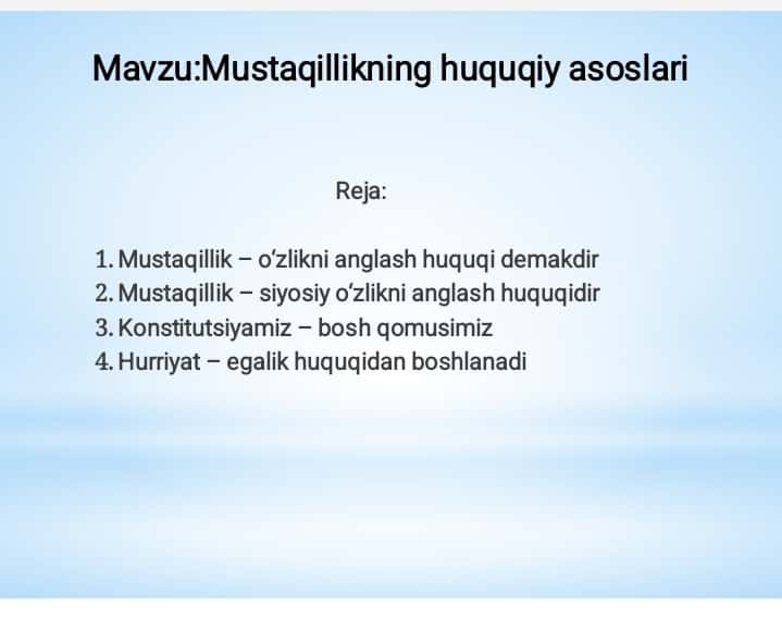 Mustaqillik  - huquq demakdir 1