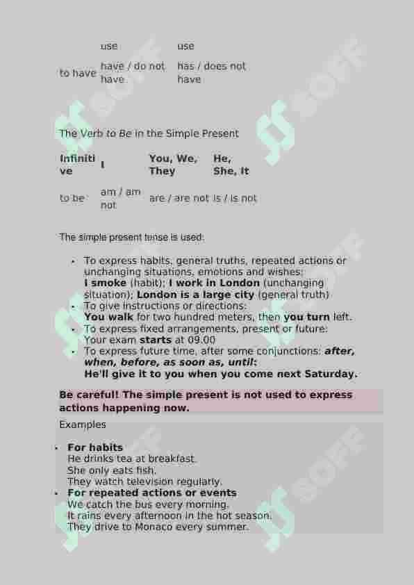 Simple Present 4