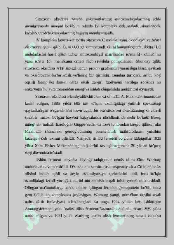 Sitoxrom fermenti 2