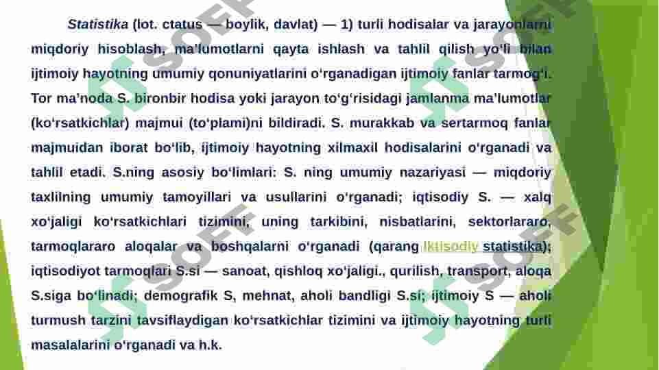 Statistika 3