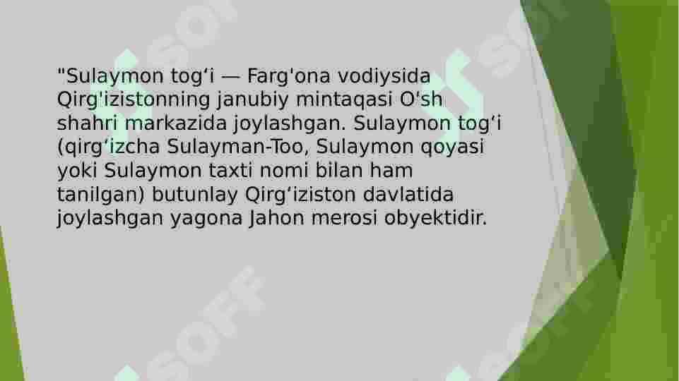Sulaymon togʻi 4