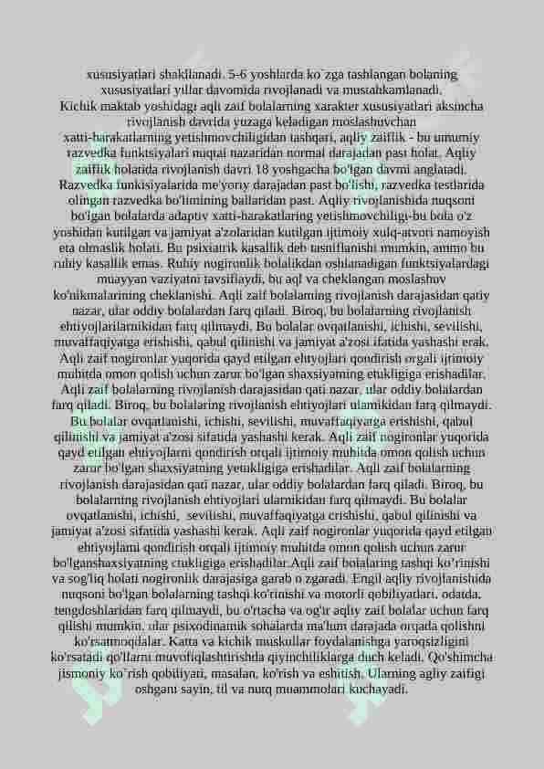 Aqli zaif oʻquvchilarning xissiy-irodaviy xususiyatlari 4