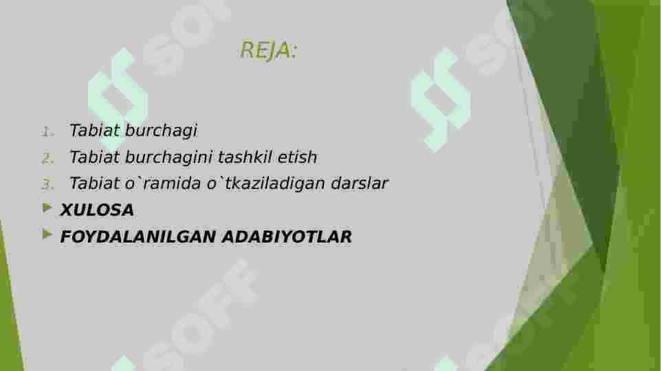 Tabiat burchagi 2