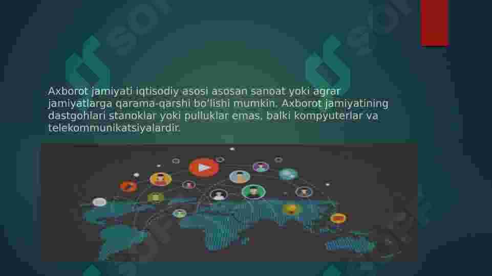 Ma'lumotlar va axborotlar. Ma'lumot turlari. Miqdor va sifat ma'lumotlari. 4