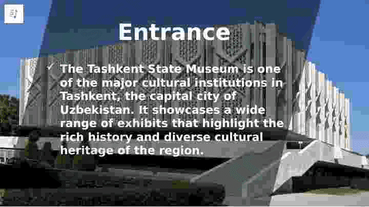 Tashkent state museum 3