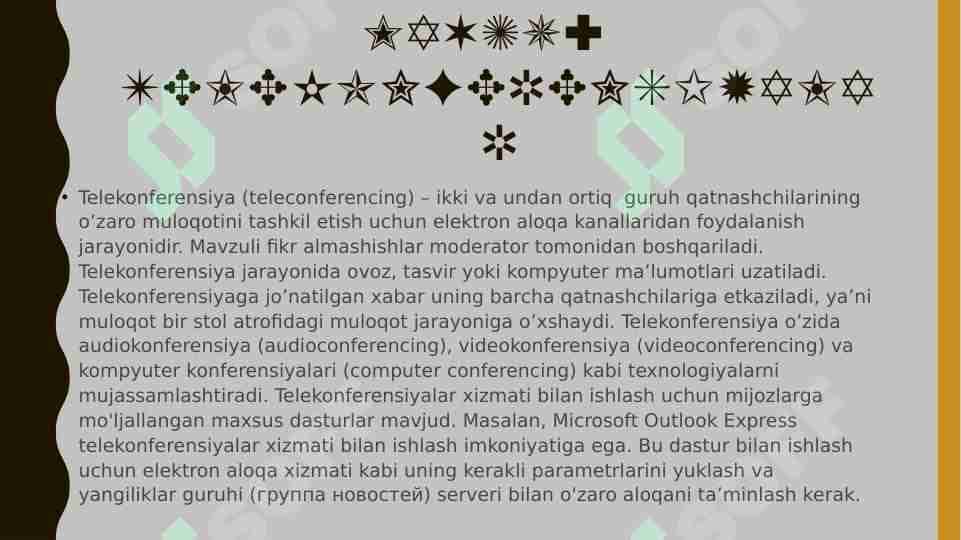 Telekonferensiyalar 1