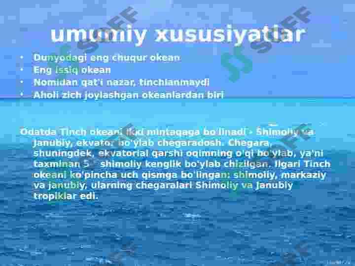 Tinch okeani 2