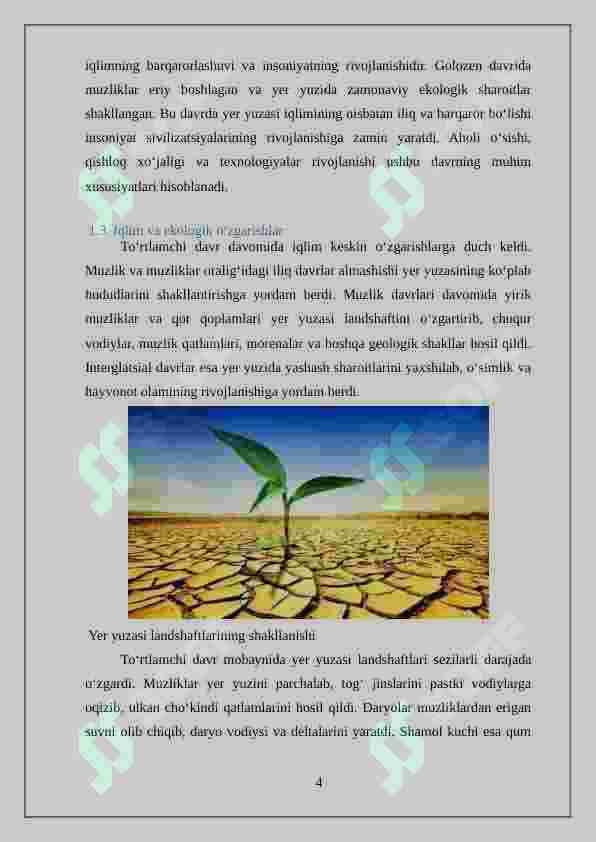 To‘rtlamchi davrning umumiy xususiyatlari 4