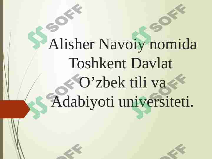 Tovush o’zgarishlari 1