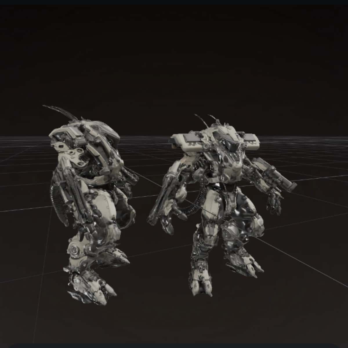Duo robot 3d 1