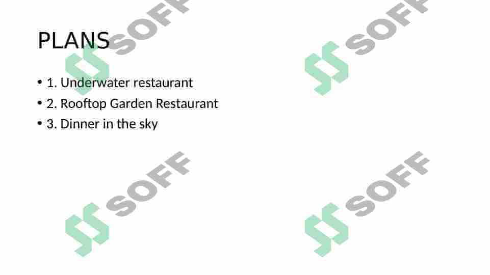 Unusual restaurants 2