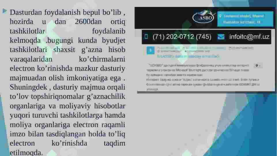 UZASBO dasturi haqida 4
