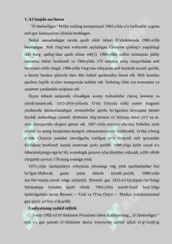 Uzbekneftgaz AJ 2