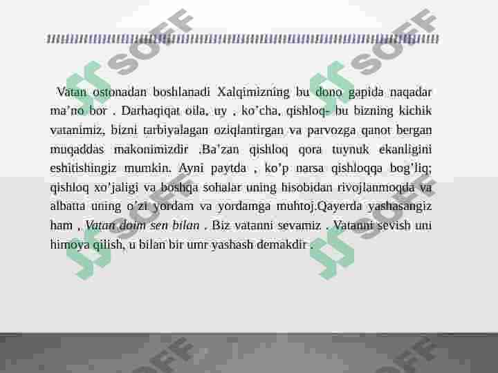 Vatan ostonadan boshlanadi 4