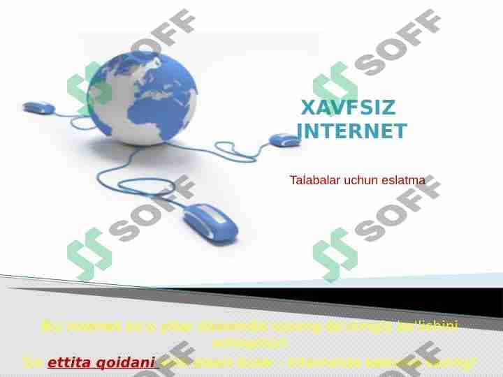 Xavfsiz Internet 1