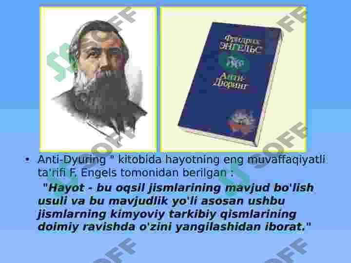 YERDA​ HAYOTNING RIVOJLANISHI 4