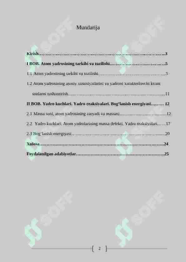 Yadro kuchlari 2